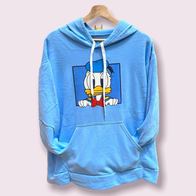 เสื้อฮูดเเขนยาวลายการ์ตูน