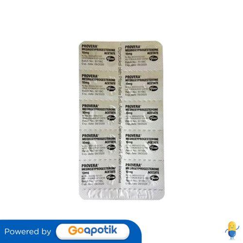 PROVERA 100 MG BLISTER 10 TABLET