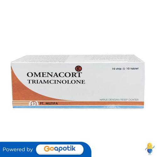 OMENACORT 4 MG BOX 100 TABLET