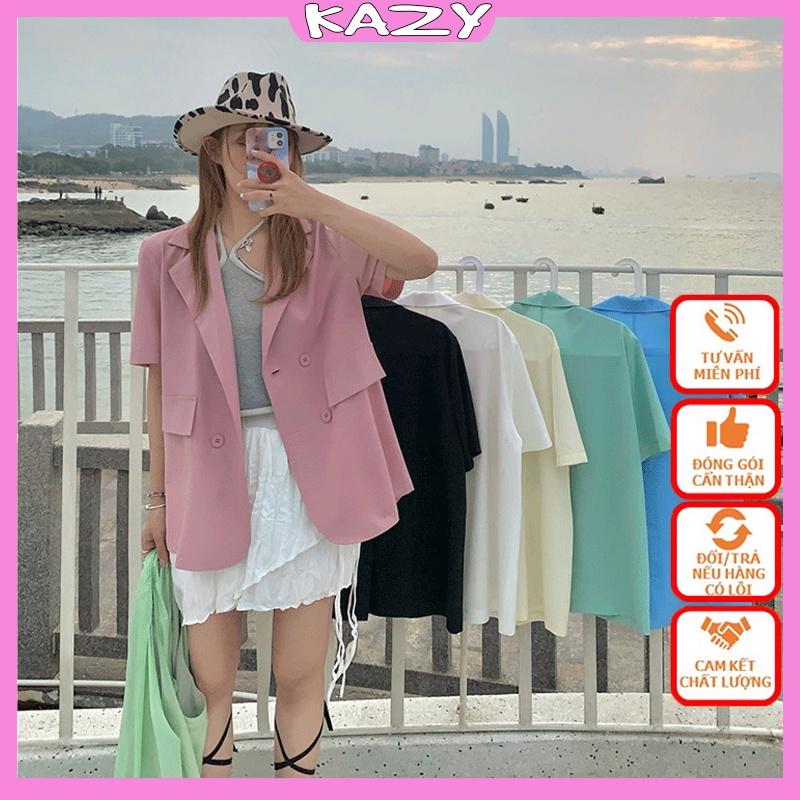 Áo Vest nữ Blazer, Áo khoác Blazer nữ KAZY STORE A2