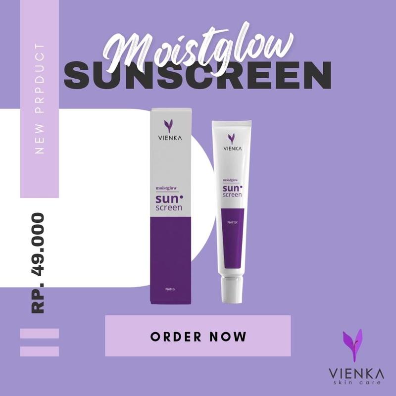 Moistglow Sun Screen SPF35 10ml BPOM Halal - VIENKA