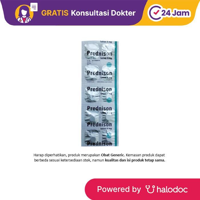 Prednison 5 mg 10 Tablet (strip)