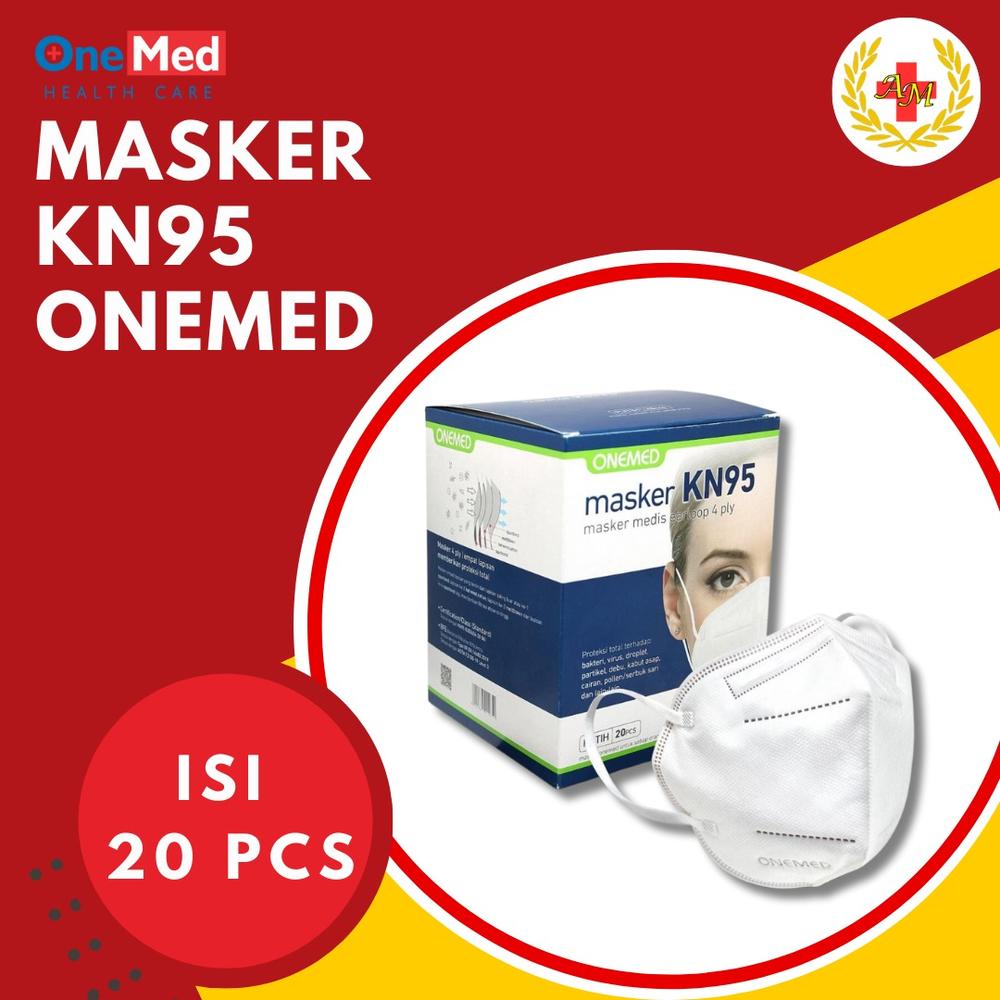 Masker KN95 Onemed 4 ply Masker Medis KN 95 - Putih