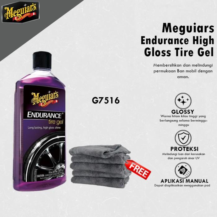 Meguiars Endurance High Gloss Tire Gel 473ml - Semir Ban Mobil