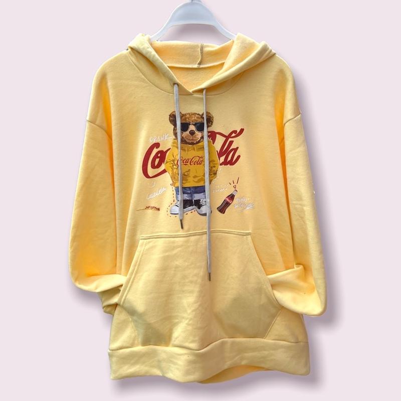 เสื้อฮูดเเขนยาวลายการ์ตูน