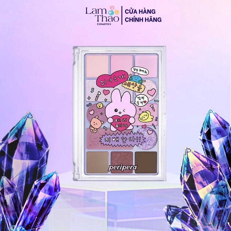 Bảng Màu Mắt Peripera All Take Mood Technique Palette (CHOIGOSIM VER)