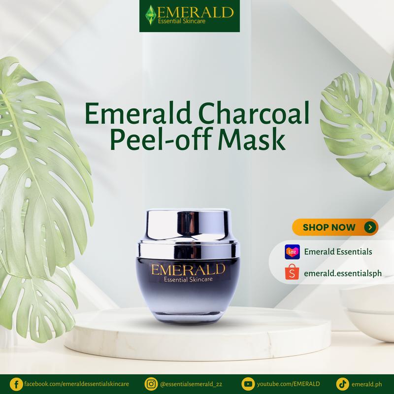Charcoal Peel-off Mask | Blackhead & Whiteheads Remover | Whitening b…
