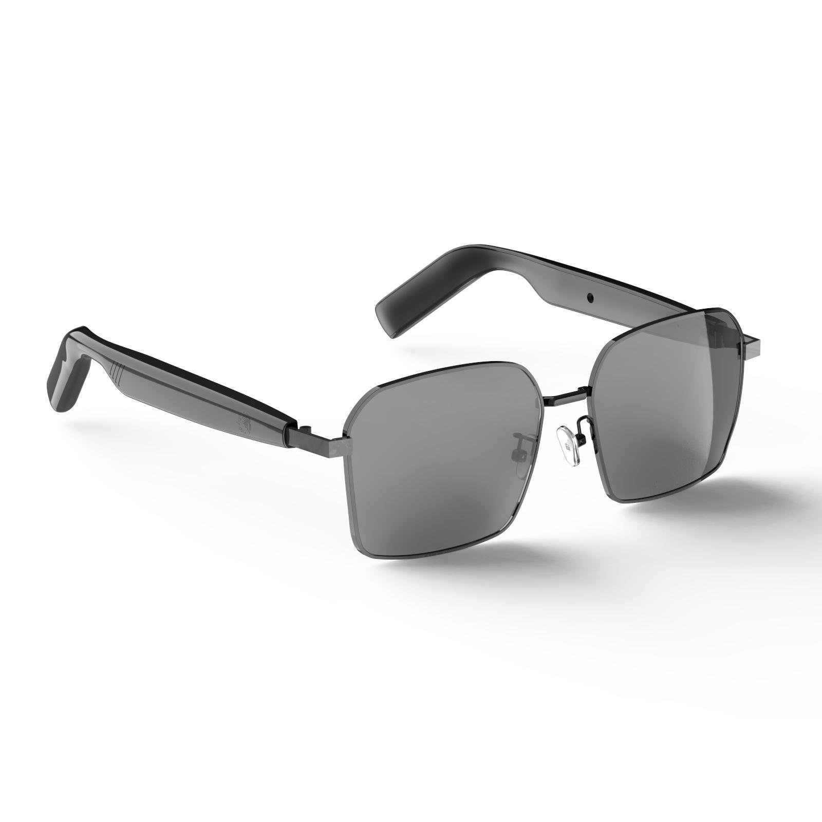 Wireless Audio Glasses, HD Calls/Music Metal Frame Smart Bluetooth Sunglasses