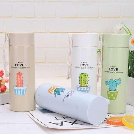 BOTOL MINUM KAKTUS KACA TUMBLER/BOTOL KAKTUS