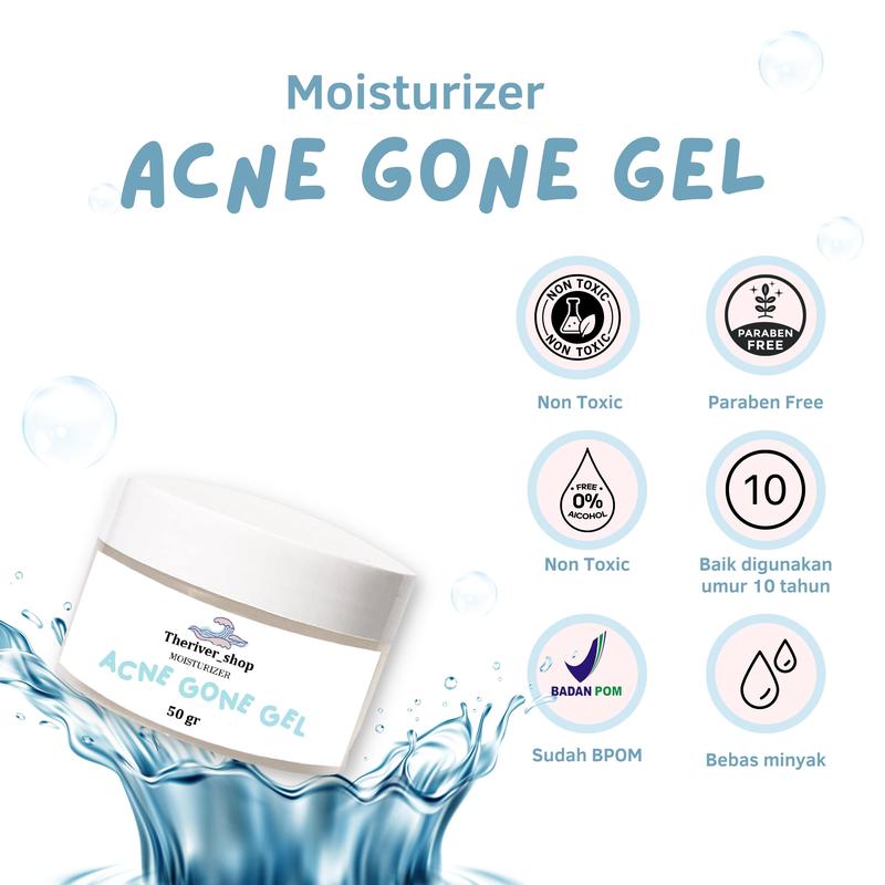 THERIVER ACNE GONE GEL MOISTURIZER