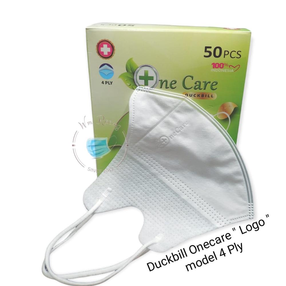 Masker Duckbill NeCare 4ply Masker Dewasa NeCare Earloop Kualitas Premium 50pc - DB.Necare_Htm_NO.BOX