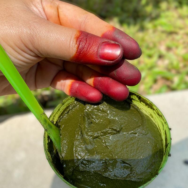 INAI CELUP DAUN ASLI zurarahimhenna