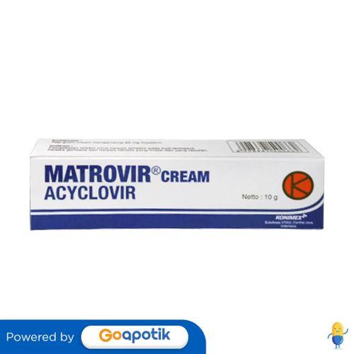 MATROVIR CREAM ISI 10 GRAM TUBE