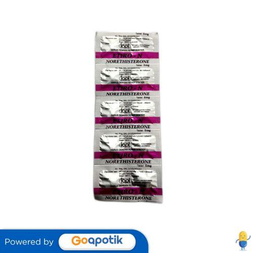 ETIRO-N 5 MG STRIP 10 TABLET