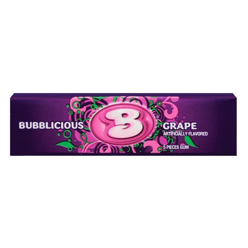 Bubblicious Grape Bubble Gum (40g)