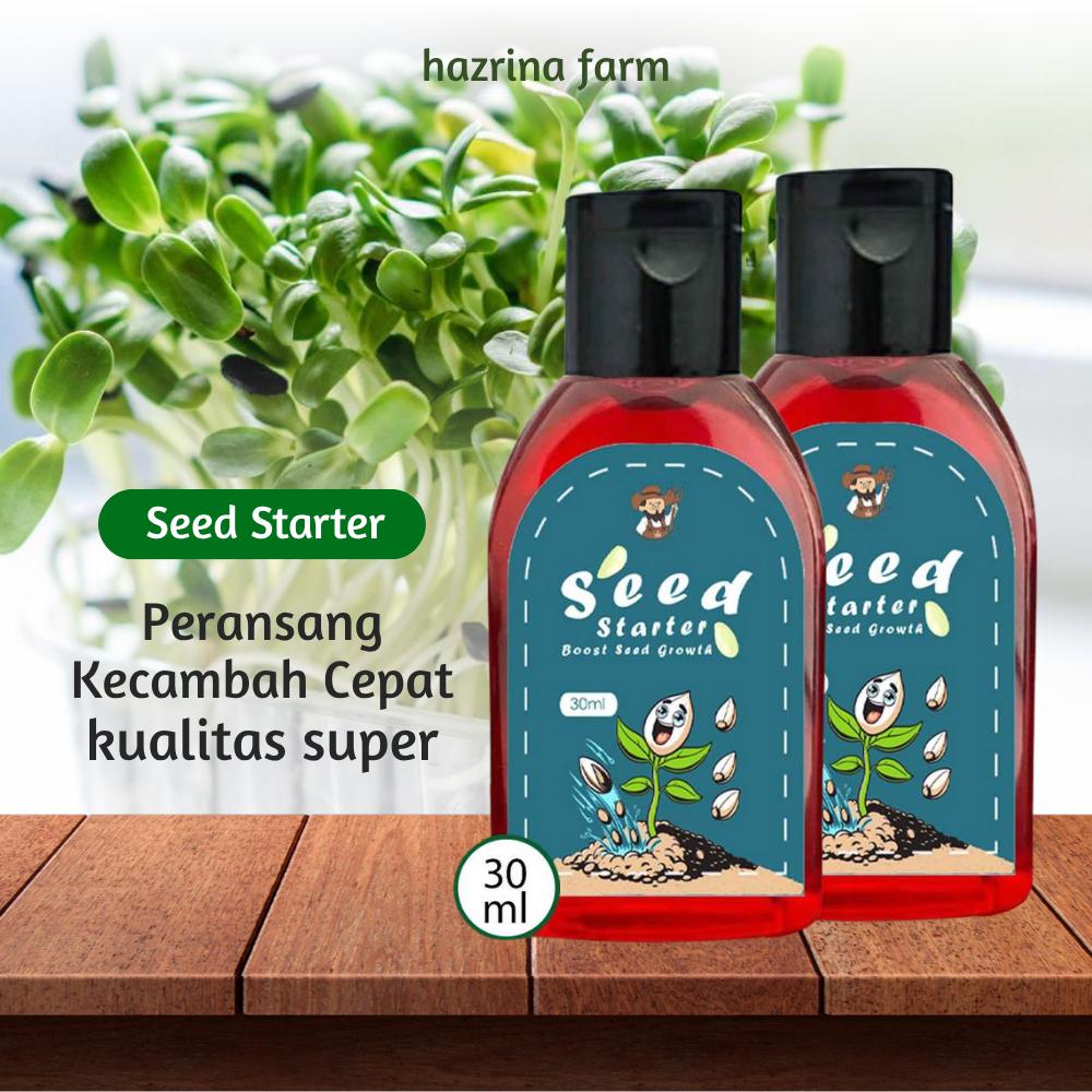 Seed Starter Booster 30ml Cairan Perangsang Kecambah Tumbuh Benih Cepat!