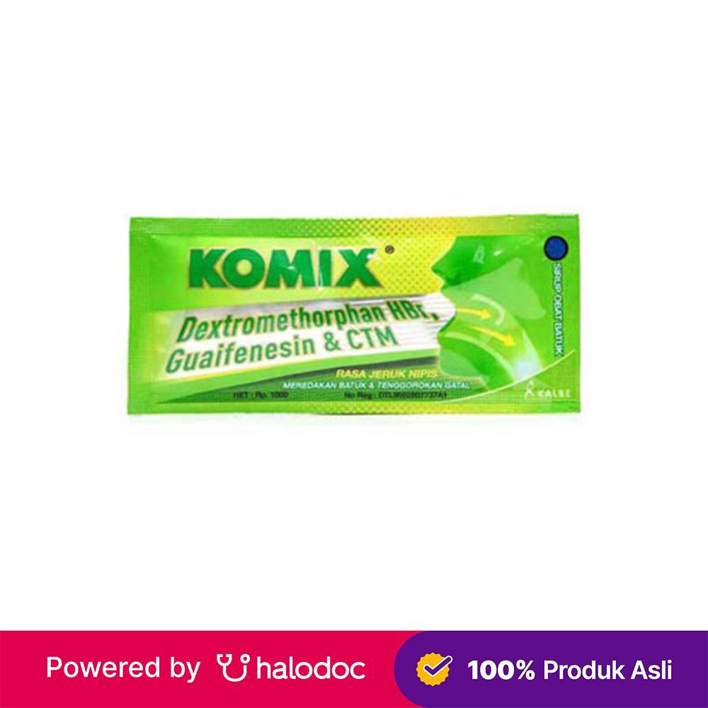 Komix Rasa Jeruk Nipis Sachet 7 ml