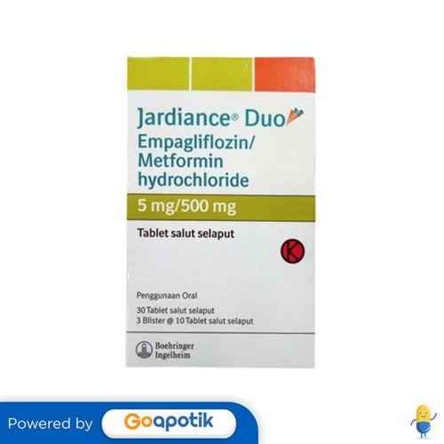 JARDIANCE DUO 5/500 MG BOX 30 TABLET
