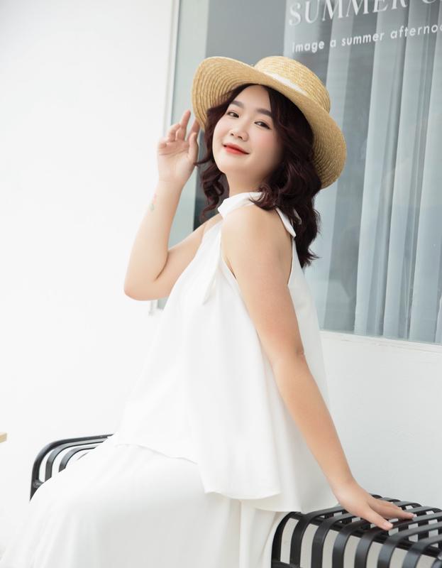 ELISE TOP - ÁO YẾM VẢI THÔ MỀM - A0043