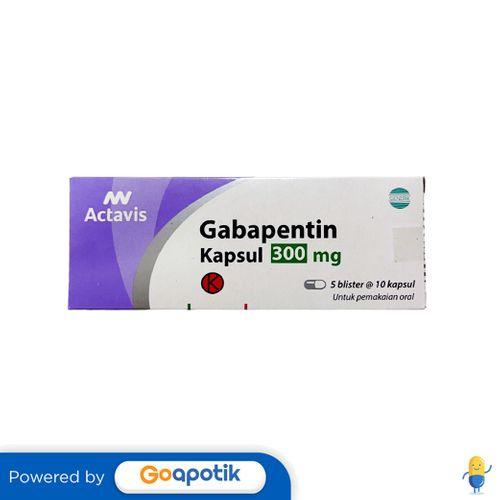 GABAPENTIN ACTAVIS 300 MG BOX 50 KAPSUL