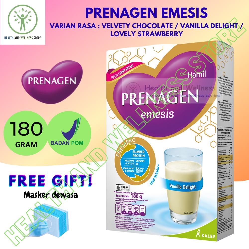 PRENAGEN EMESIS 180 GRAM IBU HAMIL PREGNANCY MATERNITY - Velvety Chocolate