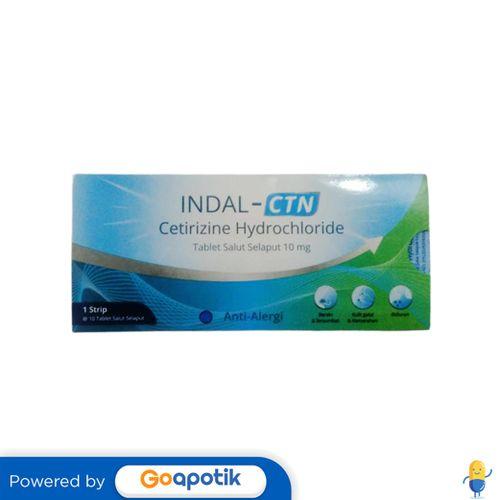 INDAL-CTN 10 MG STRIP 10 TABLET