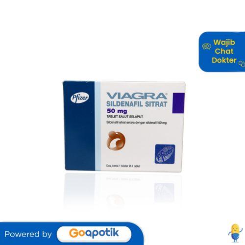 VIAGRA 50 MG BOX 4 TABLET