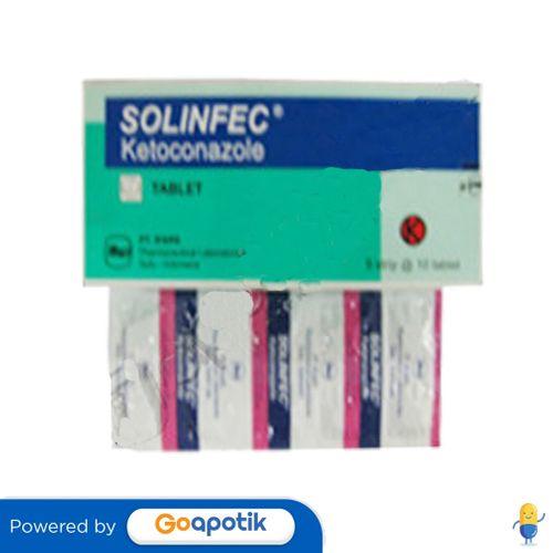 SOLINFEC 200 MG BOX 50 TABLET