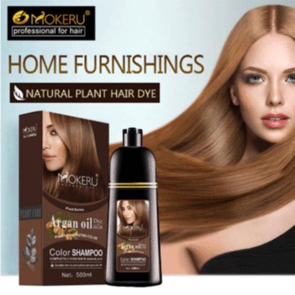Natural organic permanent brown hair dye long lasting Argan oil hair …