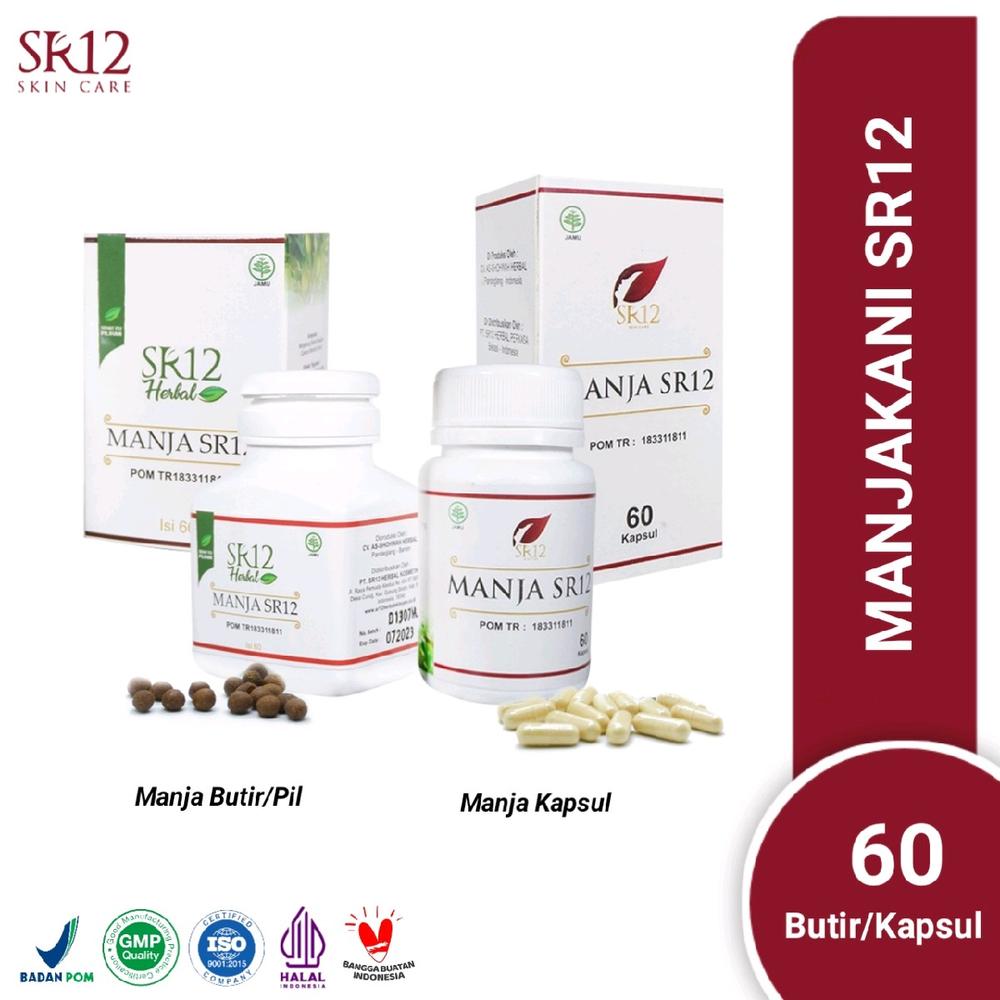 Manjakani SR12 Kapsul dan Butir Untuk Keputihan Gatal Bau Tidak Sedap - Butir