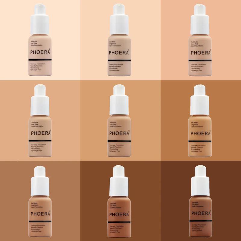 PHOERA FULL COVERAGE SOFT MATTE FOUNDATION