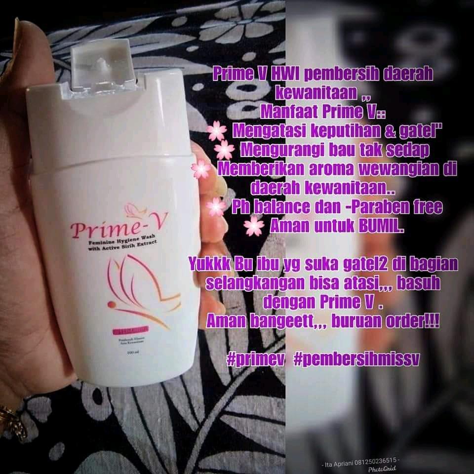 prime v pembersih organ intim