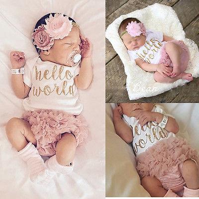 ชุด 3 ชิ้นสำหรับเด็กผู้หญิง, แบ็คโฮแขนสั้น, กางเกงทรงสามเหลี่ยมน่าระท…