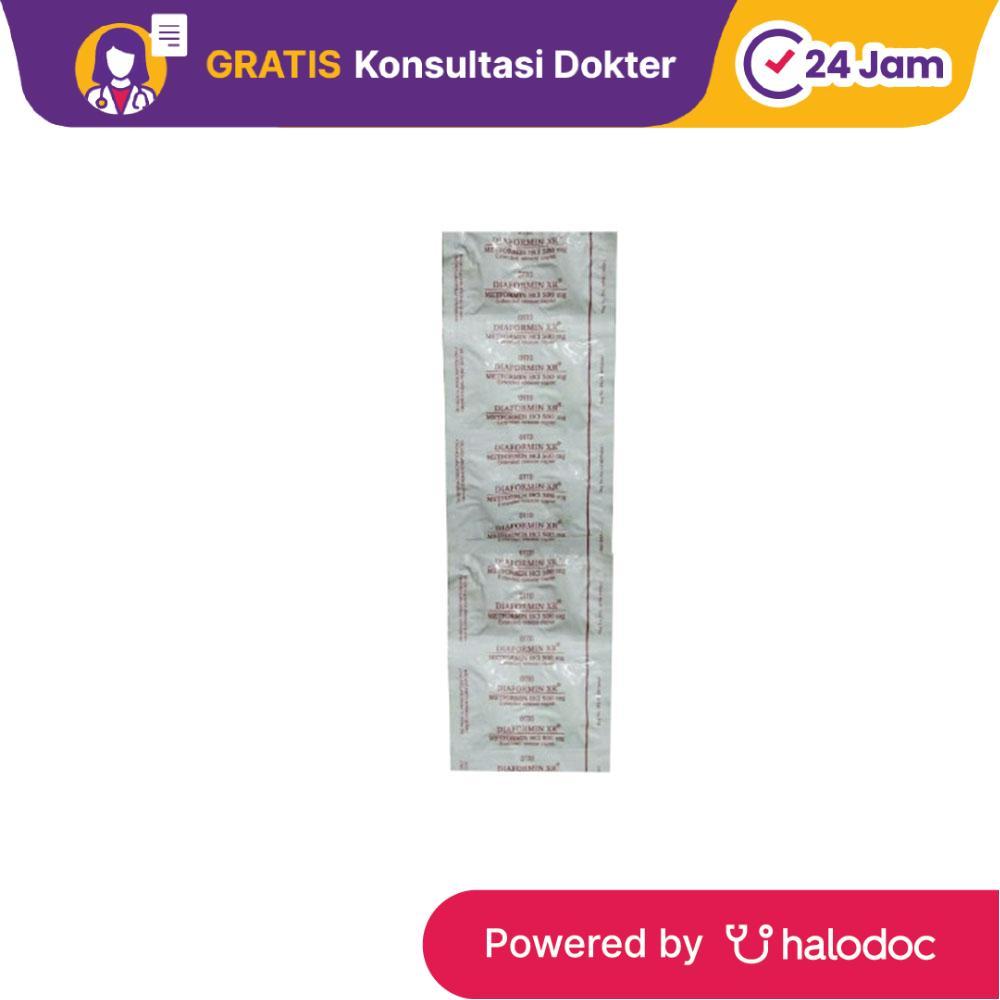 Diaformin XR 500 mg 10 Kaplet