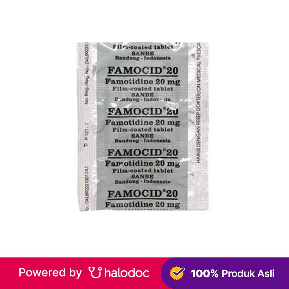Famocid 20 mg 6 Tablet (strip)