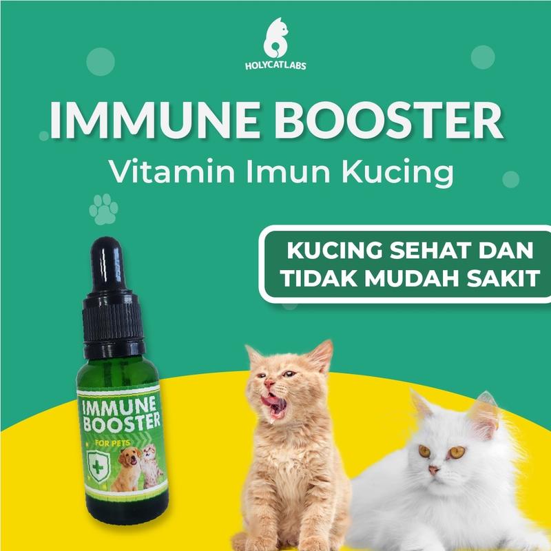 Vitamin Imun Kucing Tetes Untuk Melawan Virus Immune Booster 20 ML