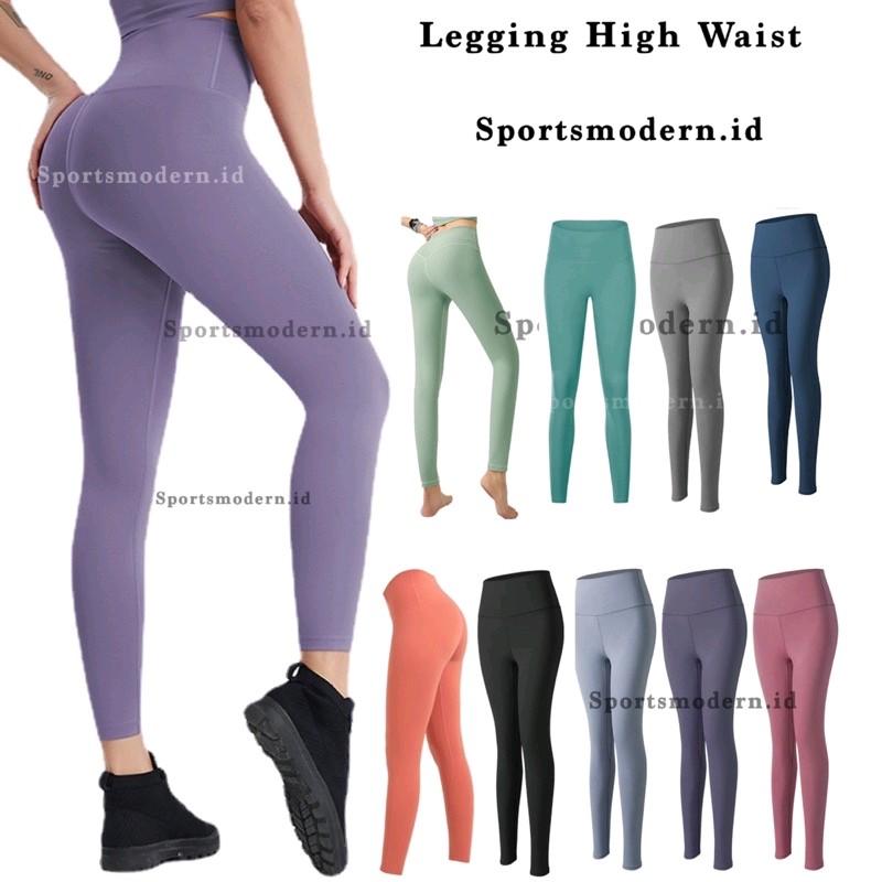 Celana olahraga wanita high waist