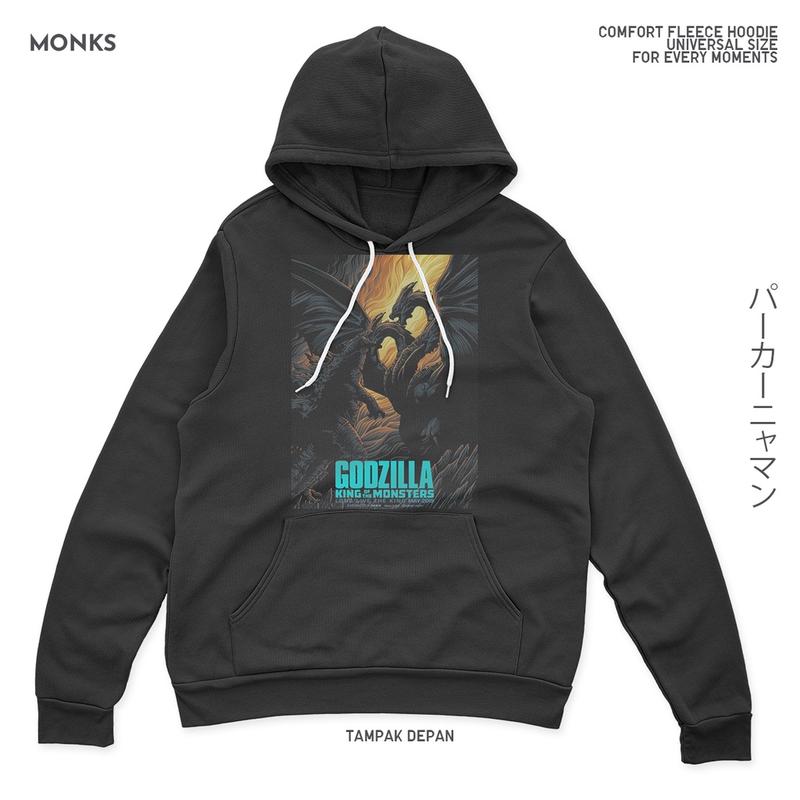 MONKS GLOBAL Hoodie Unisex Laki Laki Perempuan Marvel jaket anak anak…