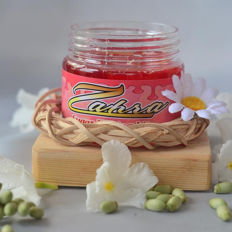 SUGAR WAX ZAHRA ISI 200GRAM PENCABUT BULU ALAMI ANTI SAKIT