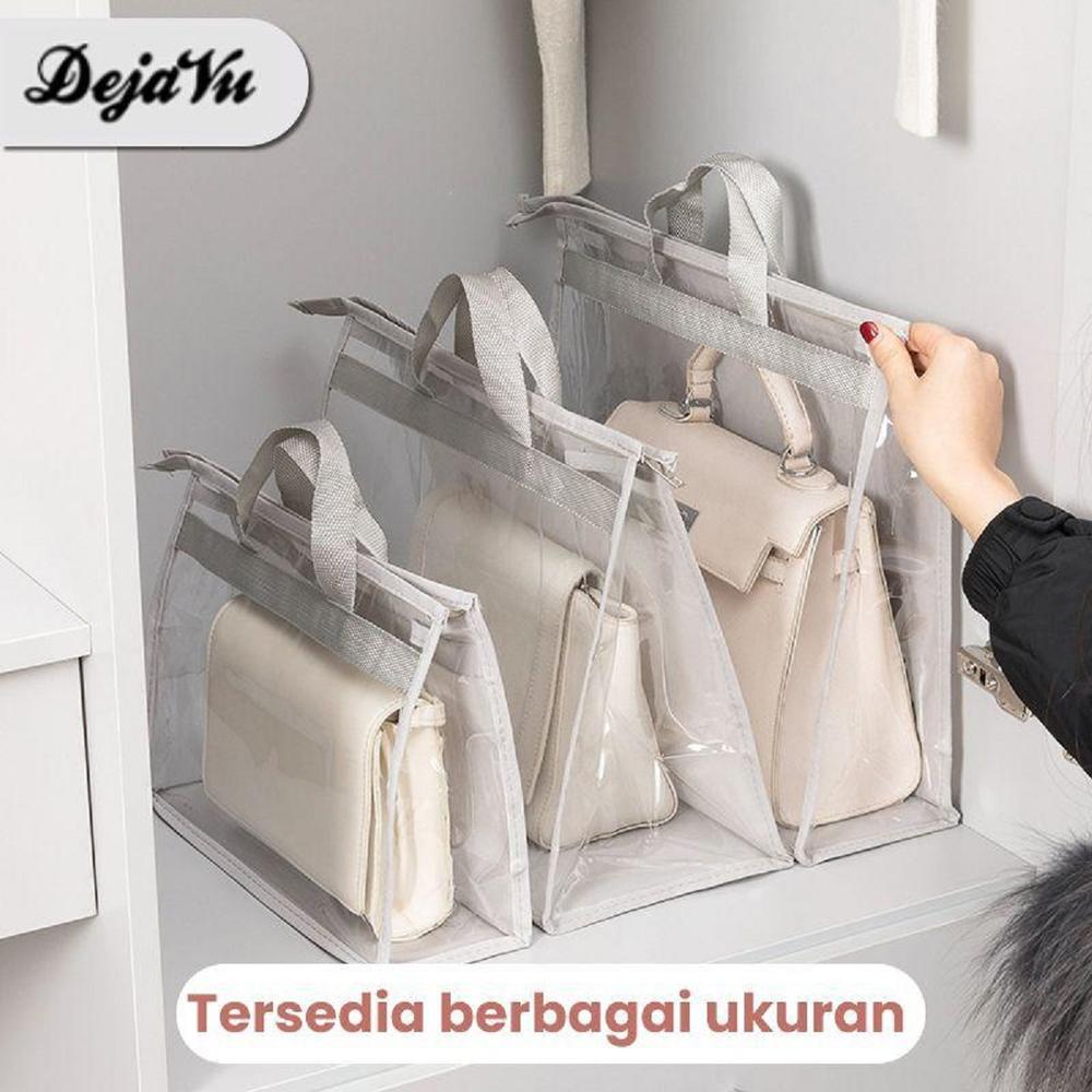 Dejavu Box Sarung Tas Mika / Pelindung Tas / Cover Tas Anti Air Sarung Penyimpanan Tas Wanita HDK302 - S
