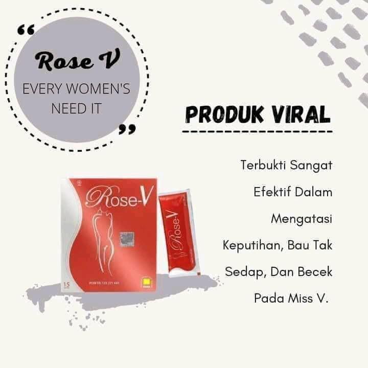 Rose v  Rahasia wanita Modern Tanpa Pengharum