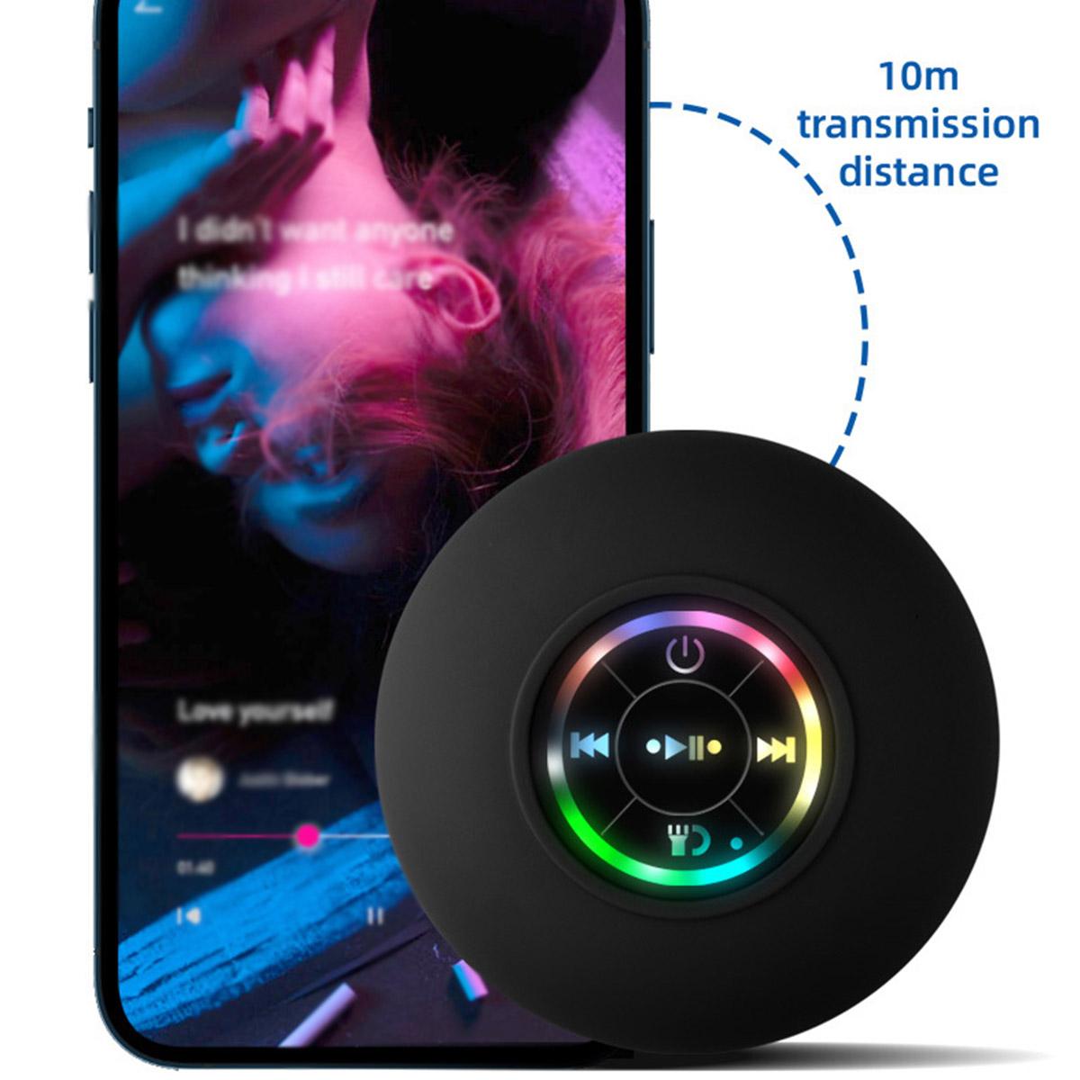 New Bathroom Waterproof Wireless Bluetooth Speaker Large Suction Cup Mini Portable Speaker Outdoor Sports Stereo Speaker