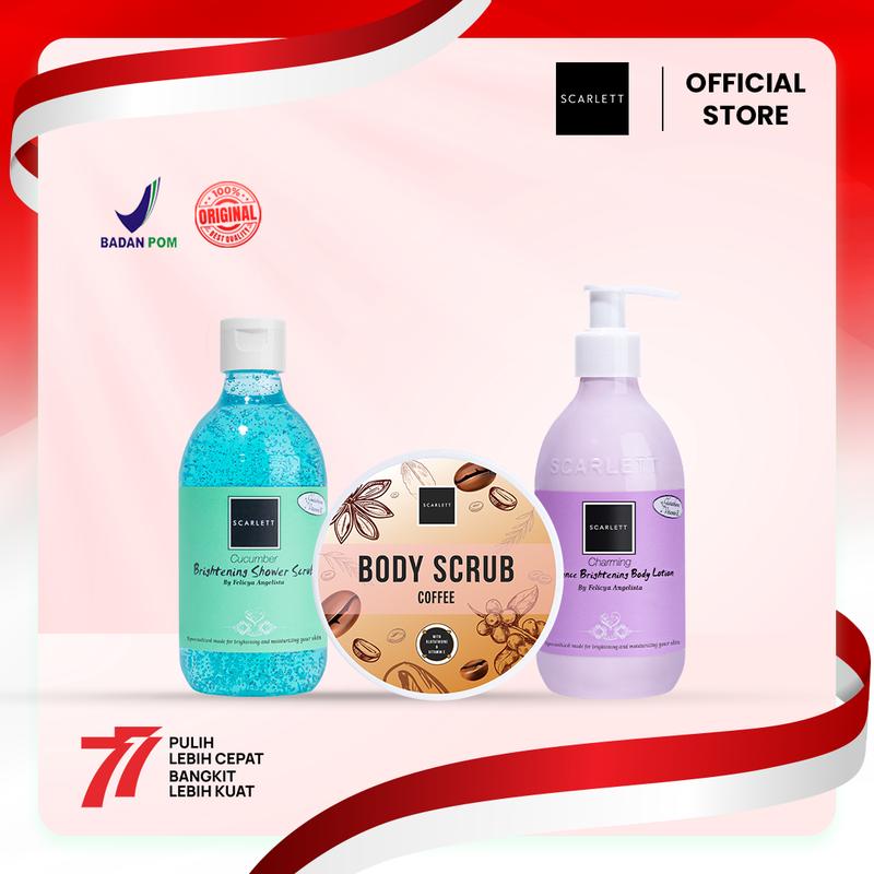Scarlett Whitening Triple Combo Bodycare