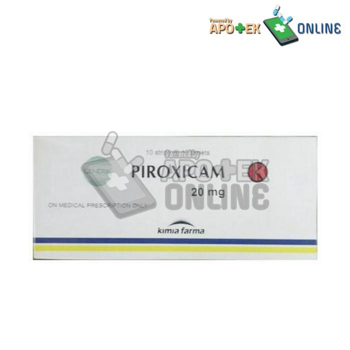 PIROXICAM 20 MG STRIP 10 TABLET