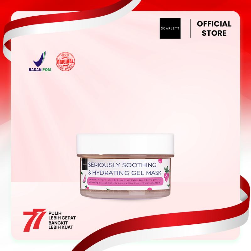 Scarlett Whitening - Seriously Soothing & Hydrating Gel Mask