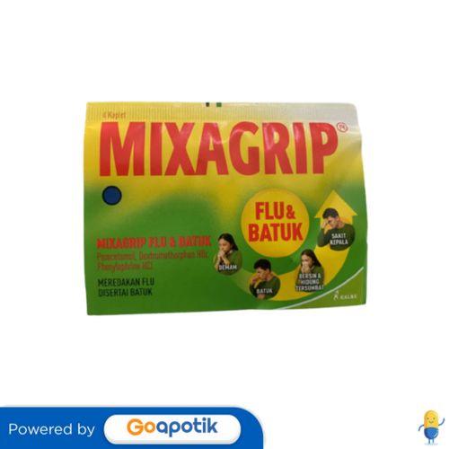 MIXAGRIP FLU DAN BATUK STRIP 4 KAPLET