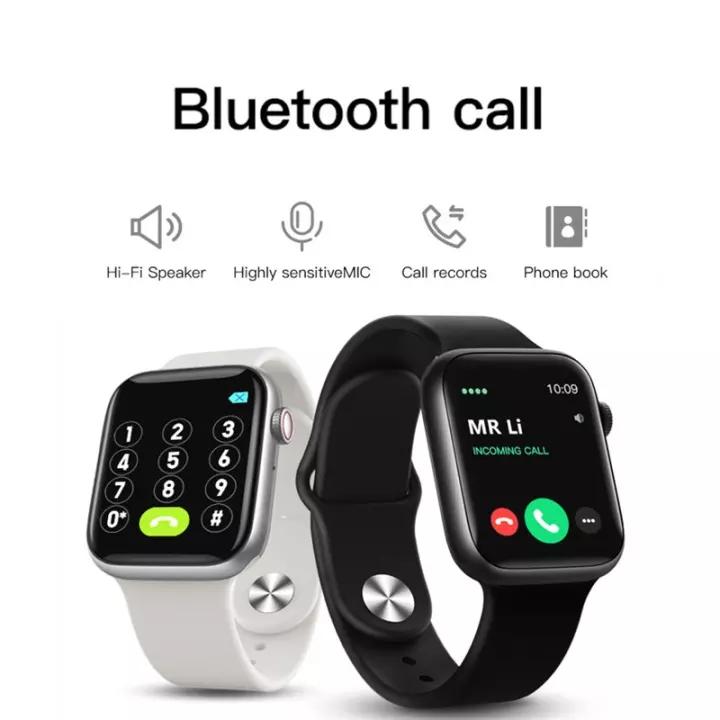 T500 Smart Watch Full Screen Touch Bluetooth Call Heart Rate Blood Pr…