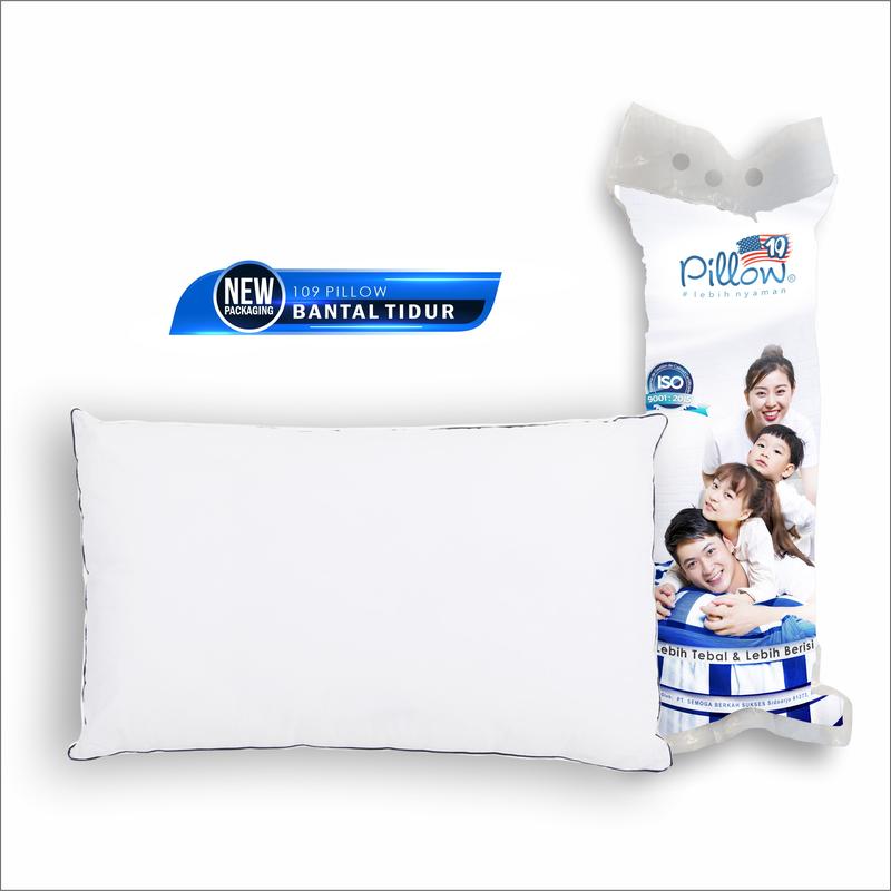 109 Pillow Bantal Guling Tidur- Berbahan 100% Silicon - BANTAL