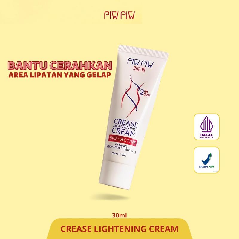Piwpiw Crease Lightening Cream - Mencerahkan Lipatan Kulit Hitam