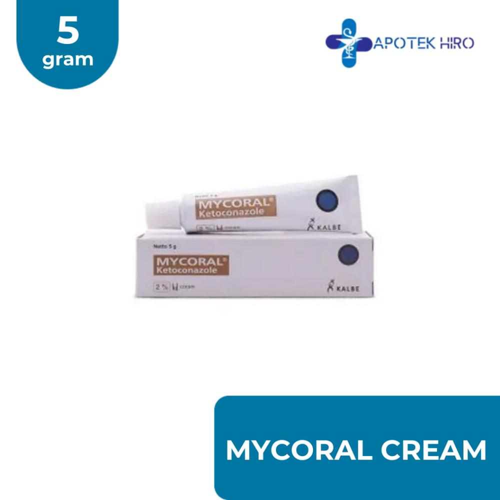Mycoral 2% Cream 5 G Antijamur Untuk Kulit